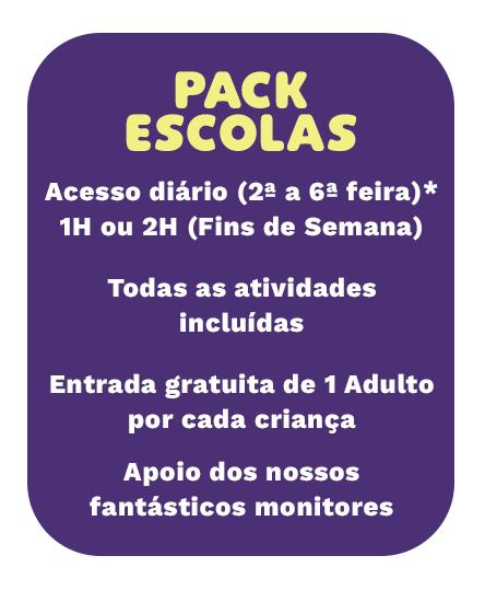 Preços Escolas KidsZone Matosinhos